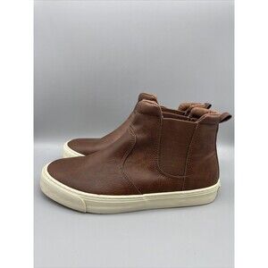 Old Navy Chelsea High Top Boots Women’s Size 6 Brown Slip On